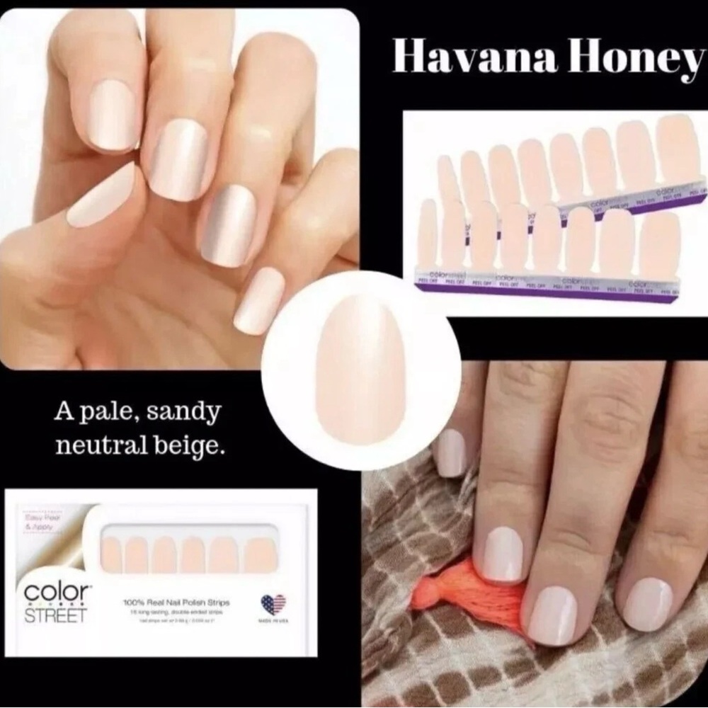 NEW & SEALED Color Street Nail Polish Strips Havana Honey HTF
